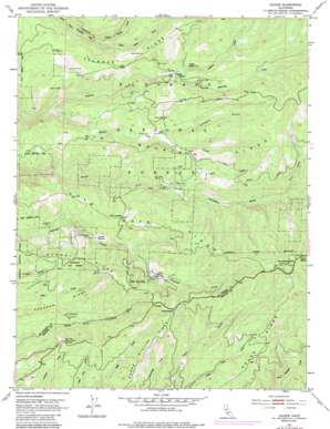Caldor USGS topographic map 38120e4