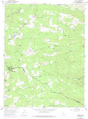 Aukum USGS topographic map 38120e6