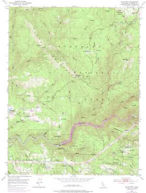 Slate Mountain USGS topographic map 38120g6