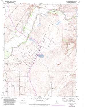 Sloughhouse USGS topographic map 38121d2