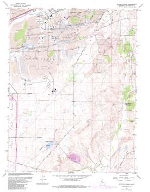 Buffalo Creek topo map