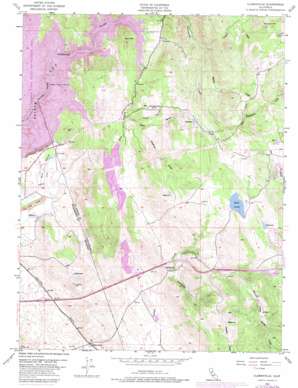 Clarksville topo map