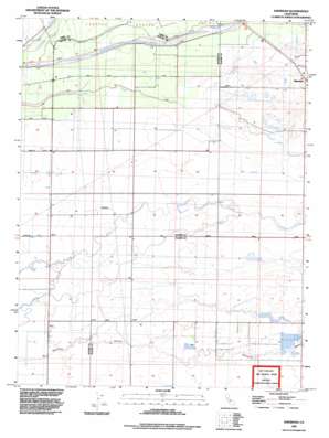 Sheridan USGS topographic map 38121h4