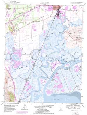 Fairfield South USGS topographic map 38122b1