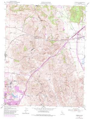 Cordelia USGS topographic map 38122b2