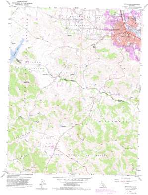 Petaluma USGS topographic map 38122b6