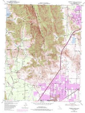 Fairfield North USGS topographic map 38122c1