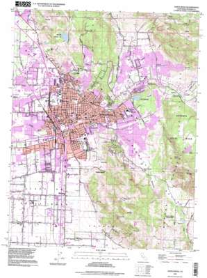Santa Rosa USGS topographic map 38122d6