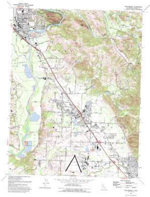 Healdsburg USGS topographic map 38122e7