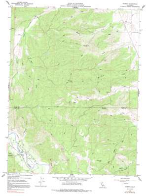 Rumsey topo map