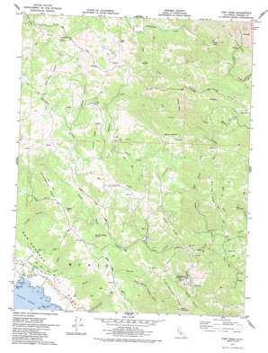 Tombs Creek USGS topographic map 38123e2