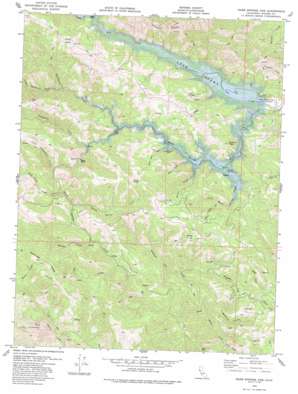 Warm Springs Dam USGS topographic map 38123f1