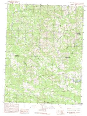 Big Foot Mountain USGS topographic map 38123g2