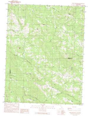 Gube Mountain USGS topographic map 38123g3