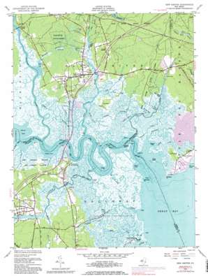 New Gretna USGS topographic map 39074e4