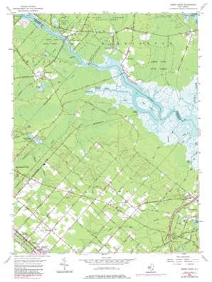 Green Bank USGS topographic map 39074e5