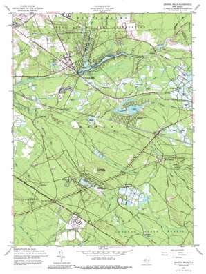 Browns Mills USGS topographic map 39074h5