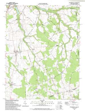 Sudlersville USGS topographic map 39075b7