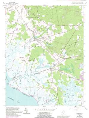 Cedarville USGS topographic map 39075c2