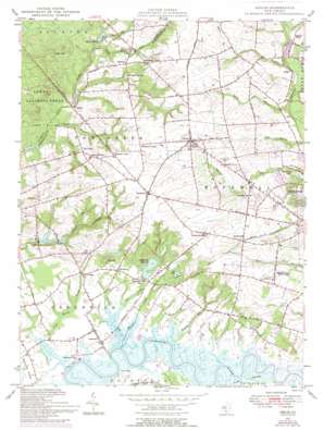 Shiloh USGS topographic map 39075d3