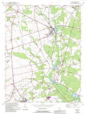 Elmer USGS topographic map 39075e2