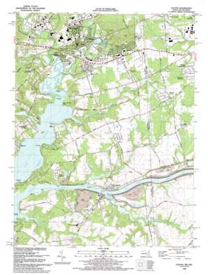 Elkton USGS topographic map 39075e7