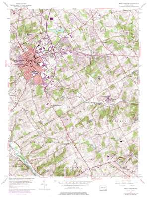 West Chester USGS topographic map 39075h5