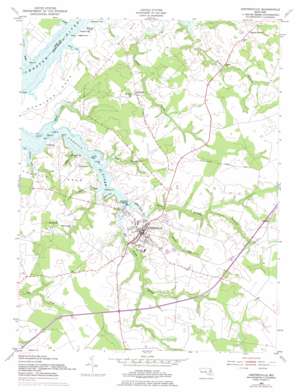 Baltimore USGS topographic map 39076a1