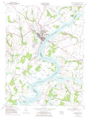 Chestertown USGS topographic map 39076b1