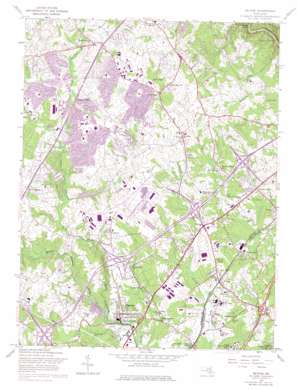 Clarksville USGS topographic map 39076b7