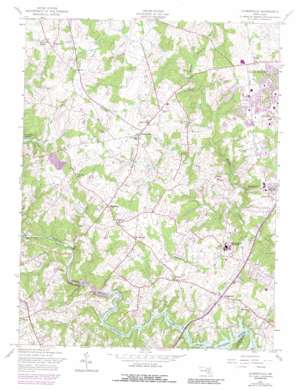Clarksville USGS topographic map 39076b8