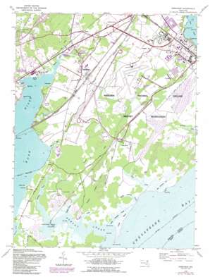 Perryman USGS topographic map 39076d2