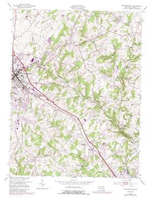 Westminster USGS topographic map 39076e8