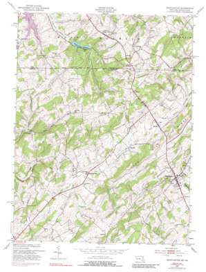 Manchester topo map