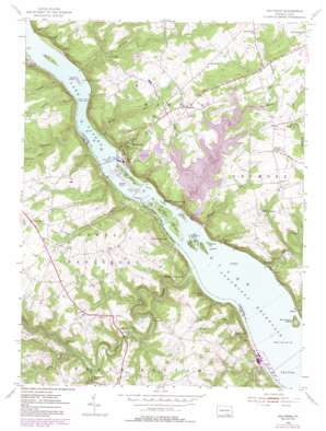 Holtwood topo map