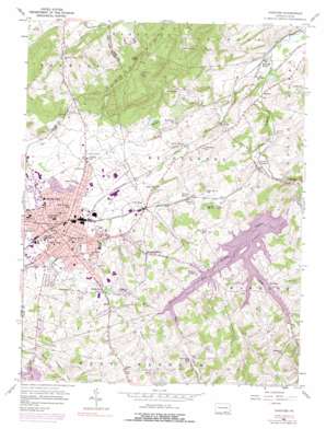 Hanover USGS topographic map 39076g8