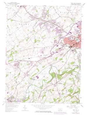 West York USGS topographic map 39076h7