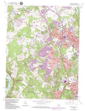 Rockville USGS topographic map 39077a2