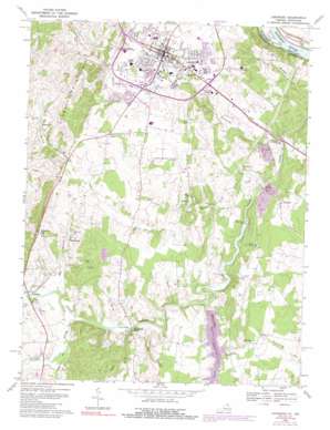 Leesburg USGS topographic map 39077a5