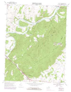 Ashby Gap USGS topographic map 39077a8