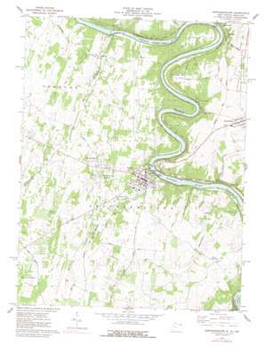 Shepherdstown USGS topographic map 39077d7