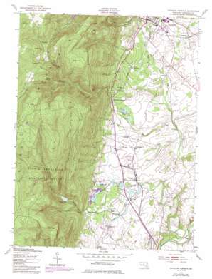 Catoctin Furnace topo map