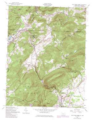 Blue Ridge Summit USGS topographic map 39077f4
