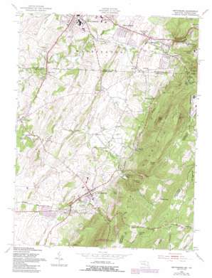 Smithsburg topo map