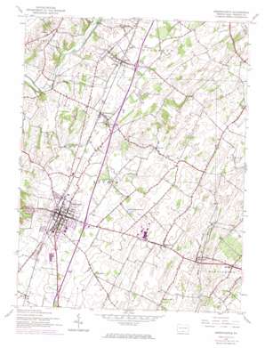 Greencastle USGS topographic map 39077g6