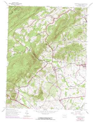 Arendtsville topo map