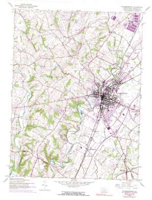 Chambersburg USGS topographic map 39077h6