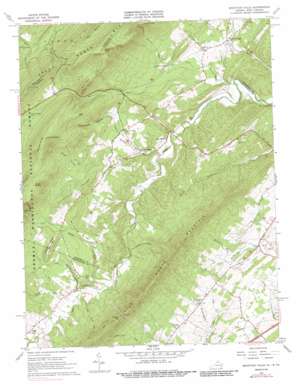 Mountain Falls USGS topographic map 39078a4