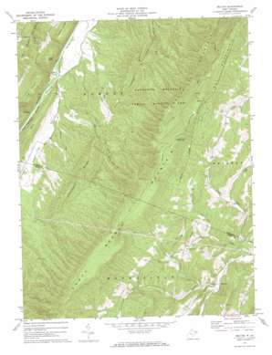 Sector USGS topographic map 39078b7