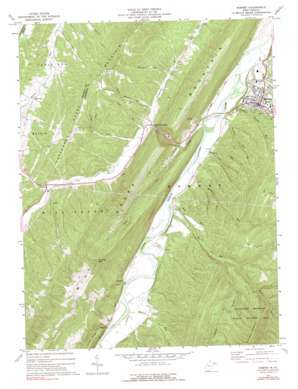 Romney USGS topographic map 39078c7